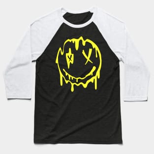 Melty Smiley Baseball T-Shirt